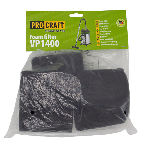 Pěnový filtr pro průmyslový vysavač Procraft VP1400 | FPVP1400