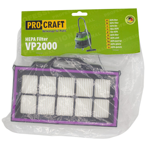 Filtr HEPA pro průmyslový vysavač Procraft VP2000 | FHVP2000