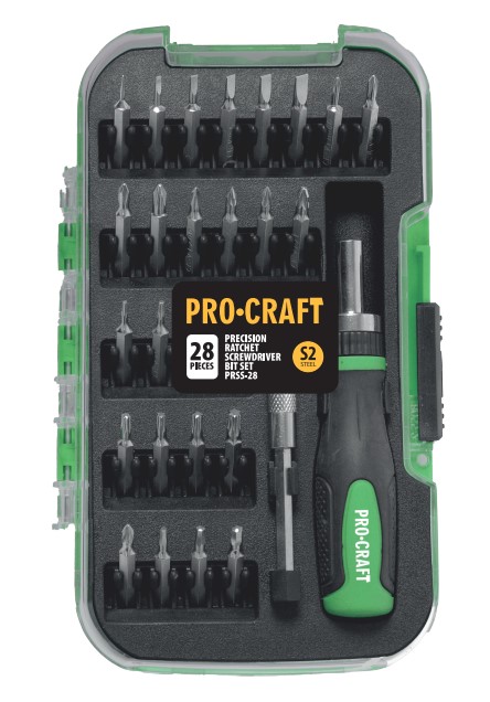 28dílná sada bitů Procraft PRSS-28, S2 | PRSS-28