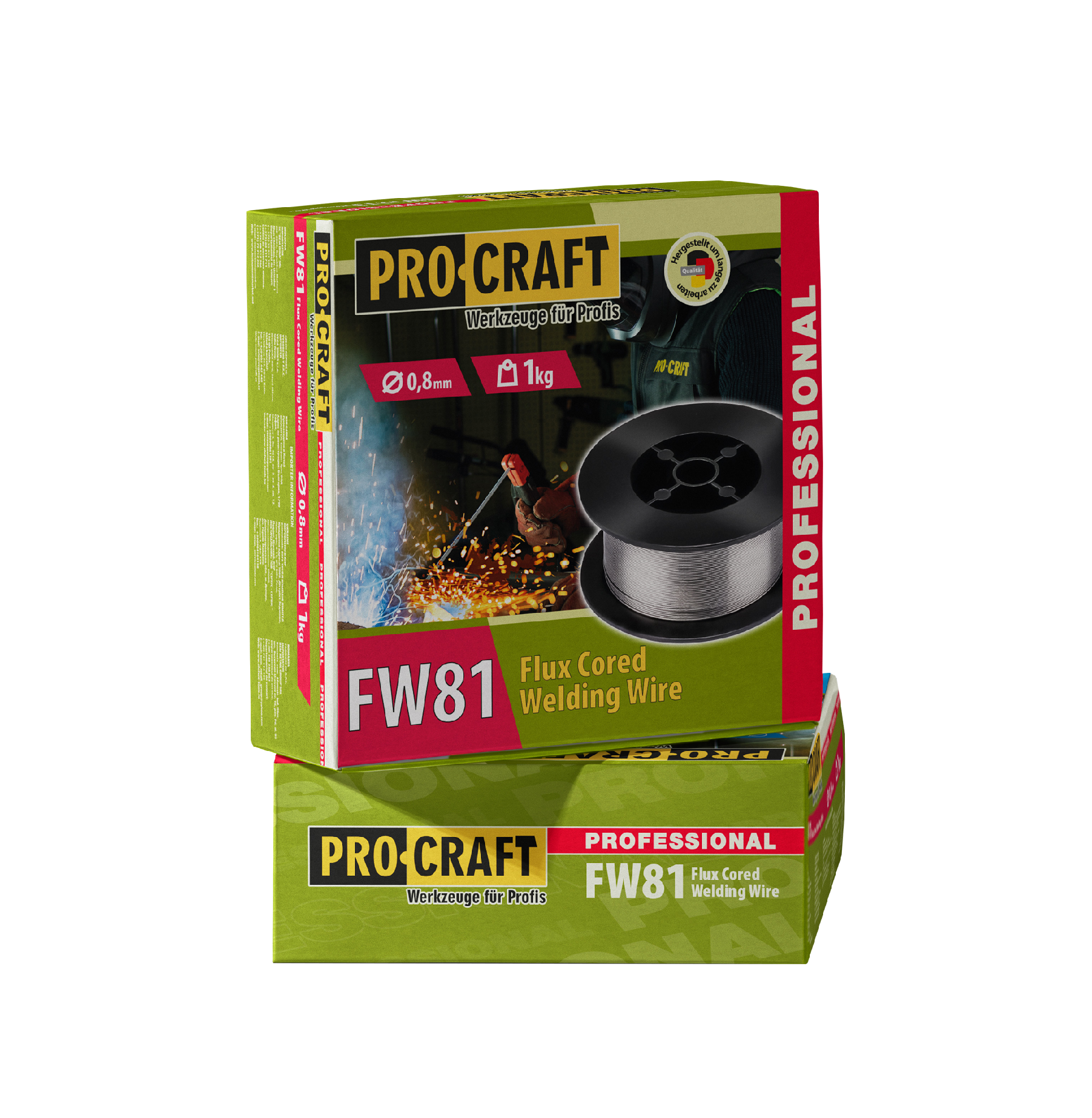 Trubičkový svařovací drát flux Procraft FW81 | FW81